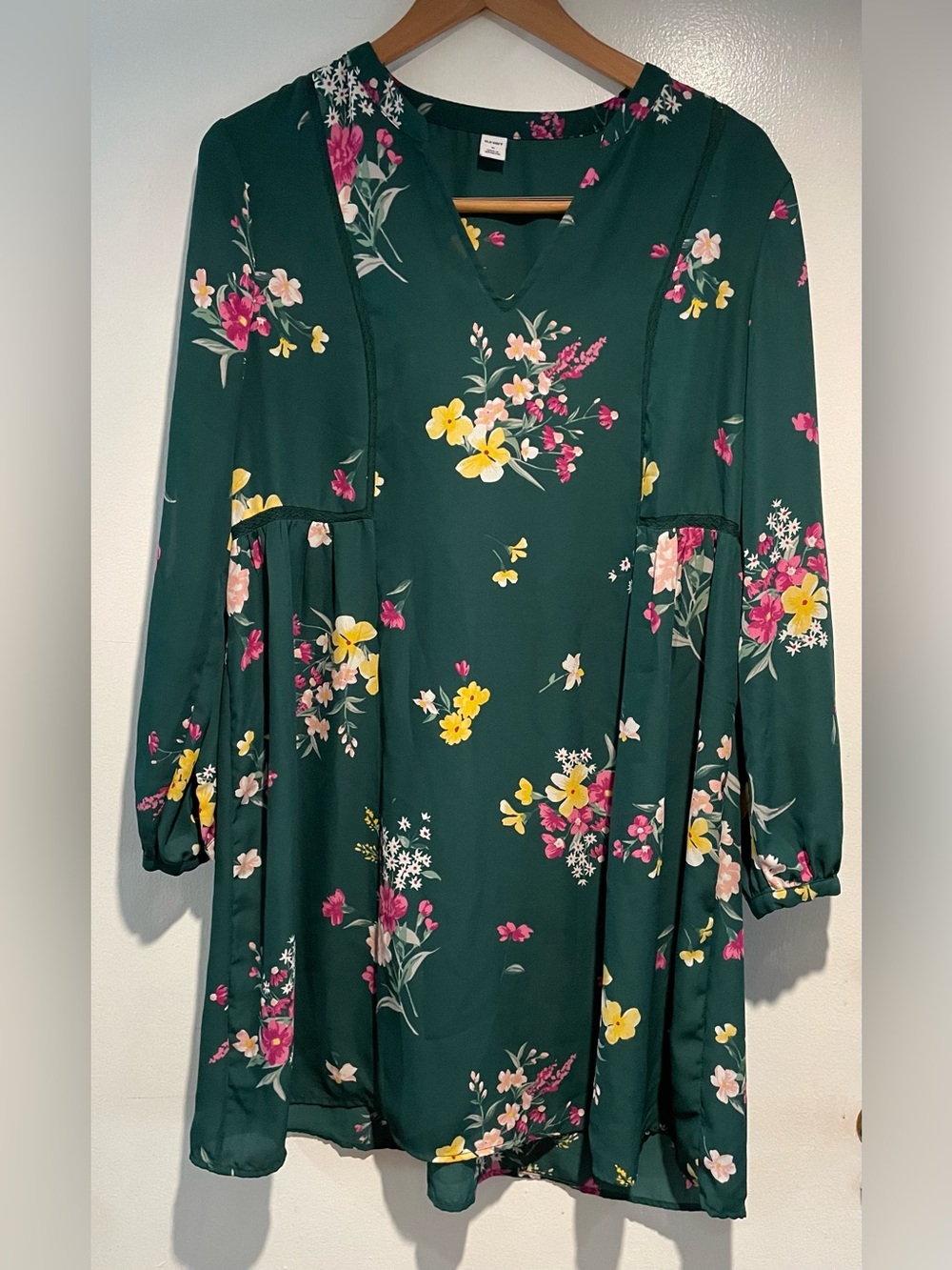 Old Navy Teal Floral Dress